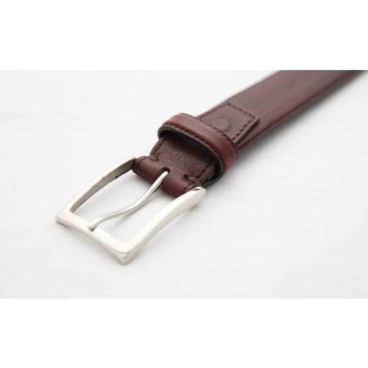 ふるさと納税 小物 東京都 台東区 attire FRENCH CALF BELT KNA-1001 (カラー：ダークブラウン) ダークブラウン_2