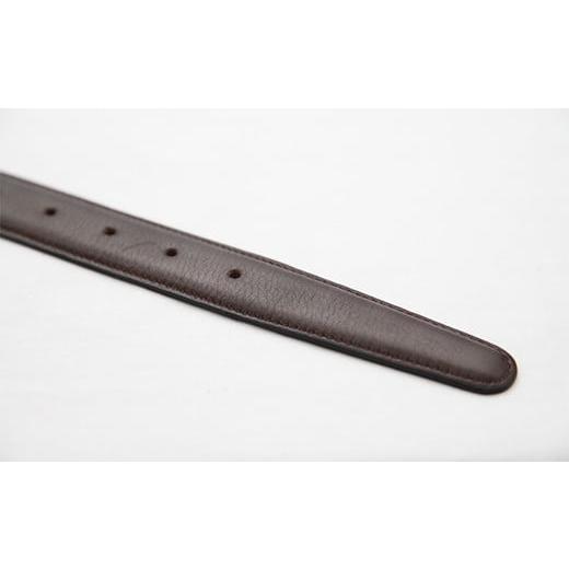 ふるさと納税 小物 東京都 台東区 attire FRENCH CALF BELT KNA-1001 (カラー：ダークブラウン) ダークブラウン_3