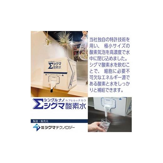 ふるさと納税 水・ミネラルウォーター 2.1L〜 茨城県 ひたちなか市  酸素ナノバブル水 シグマ酸素水 10リットル×1箱_2