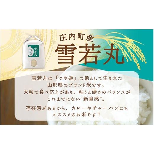 ふるさと納税 米 山形県 庄内町 新米受付 令和8年産 雪若丸 10kg 渡會さんのうまい米 5kg×2袋 2026年産 ブランド米 米 国産 単一原料米 山形 庄内平野 コシ…_2