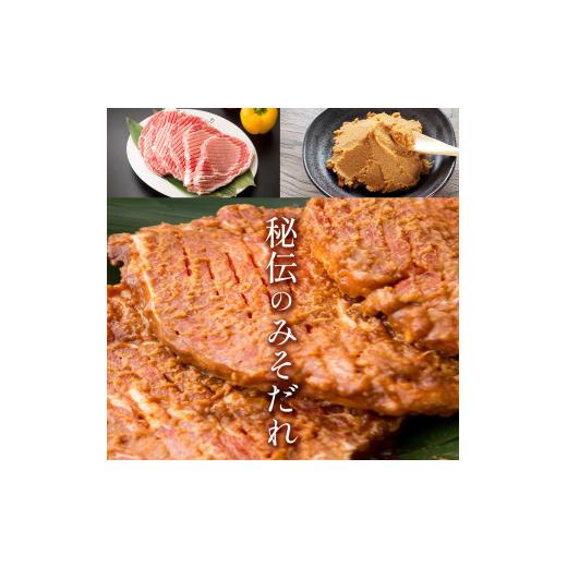 ふるさと納税 熊本県 苓北町 【定期便3回】坂西のみそ豚 8枚×3回 定期便3回