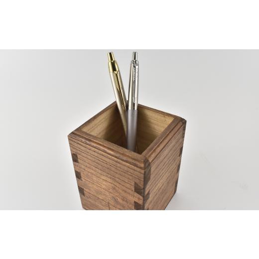 ふるさと納税 文房具・玩具 埼玉県 白岡市 桐の水組ペン立て(黒) 11246-0196 黒