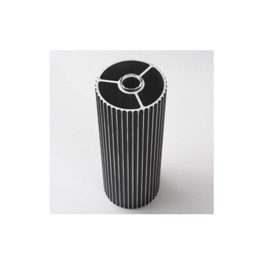 ふるさと納税 陶磁器・漆器・ガラス 和歌山県 海南市 KISHU+ SHIMA M 黒 一輪挿し 花瓶 紀州漆器の画像