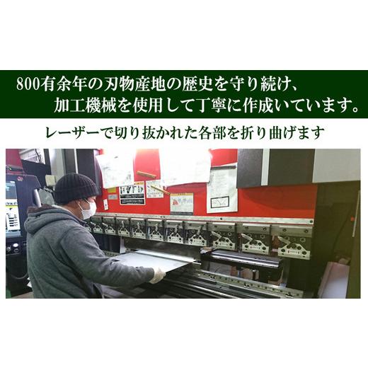 ふるさと納税 アウトドアグッズ 岐阜県 関市 刃物屋が造ったバーベキュー鉄板＆焼網 D30-12_8