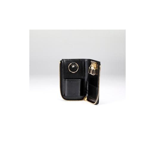 ふるさと納税 財布 兵庫県 豊岡市  豊岡財布 anti-mode style OLIVE Smart Key Case（AW800）ブラック ブラックの画像