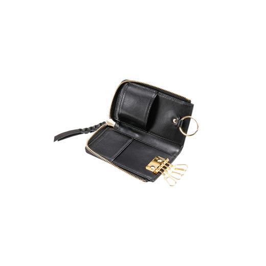ふるさと納税 財布 兵庫県 豊岡市  豊岡財布 anti-mode style OLIVE Smart Key Case（AW800）ブラック ブラックの画像
