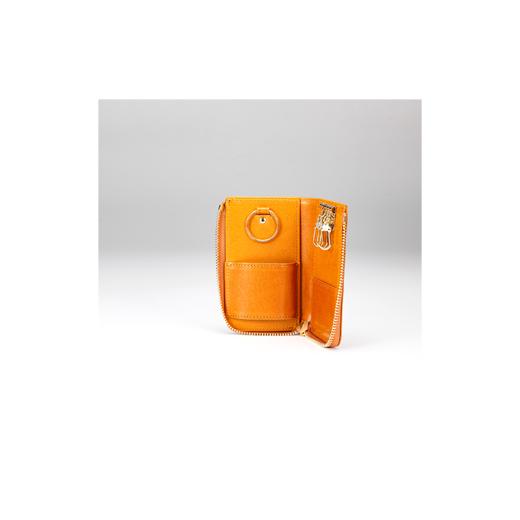 ふるさと納税 財布 兵庫県 豊岡市  豊岡財布 anti-mode style OLIVE Smart Key Case（AW800）タン タンの画像