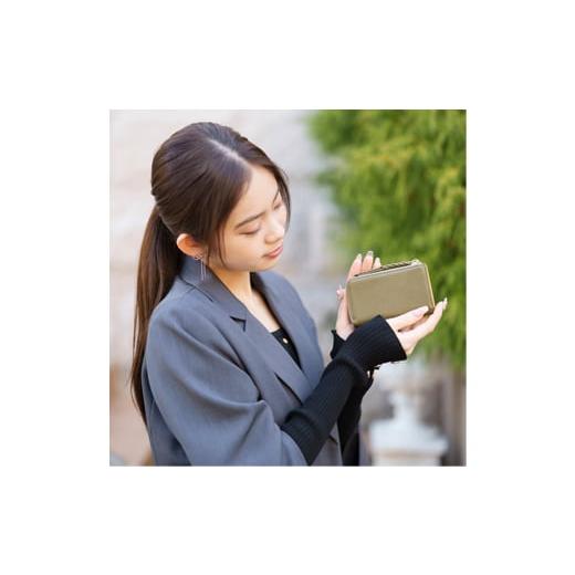 ふるさと納税 財布 兵庫県 豊岡市 豊岡財布 anti-mode style OLIVE Smart Key Case(AW800)オリーブ オリーブ