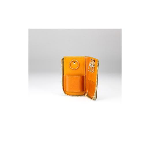 ふるさと納税 財布 兵庫県 豊岡市  豊岡財布 anti-mode style OLIVE Smart Key Case（AW800）オリーブ オリーブの画像