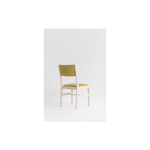 ふるさと納税 木工品・竹工品 北海道 東川町 LIMchair_MA リムチェア(張地色:オリーブ) オリーブ