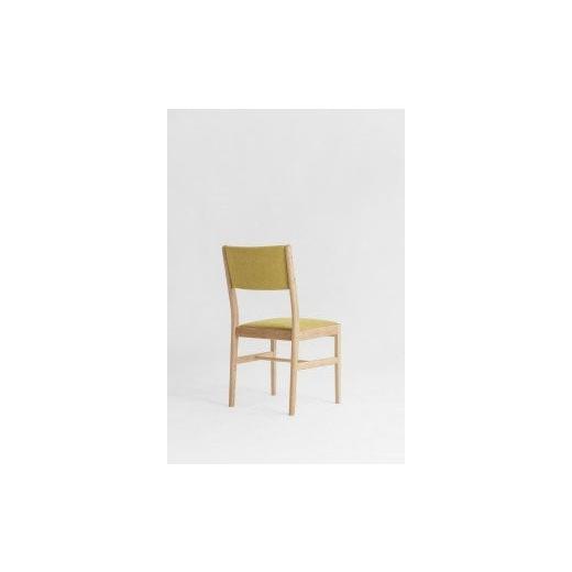 ふるさと納税 木工品・竹工品 北海道 東川町 LIMchair_OA リムチェア(張地色:オリーブ) オリーブ