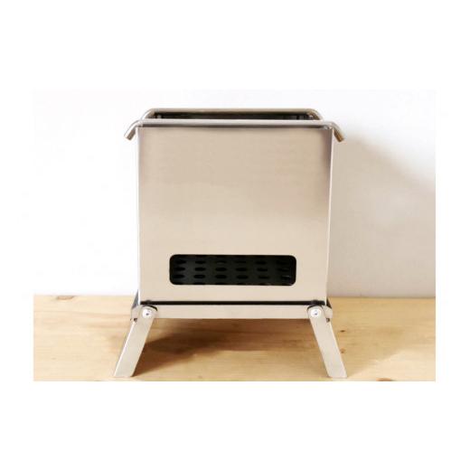 ふるさと納税 アウトドアグッズ 大阪府 守口市 ももいろクローバーZ × 焚き火台 cacomi fire Sサイズ 18cm×20cm｜新星金属製作所 大阪府 守口市 バーベキュ…の画像