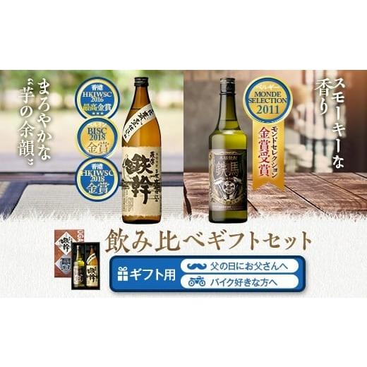 ふるさと納税 焼酎 鹿児島県 薩摩川内市 鉄幹・鉄馬セット(鉄幹900ml・鉄馬720ml) 25度 芋焼酎 鹿児島 オガタマ酒造 BS-153