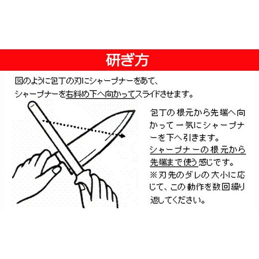 ふるさと納税 岐阜県 関市 H7-116 セラミックシャープナー（平丸）ブルー 〜包丁・はさみ用砥石 研ぎ棒 ステンレス・ハガネ対応 ブルー〜｜furusatochoice｜04