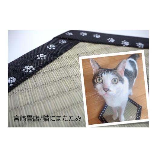 ふるさと納税 伝統技術 埼玉県 吉見町 一級技能士が作るインテリア畳「猫にまたたみ」_2