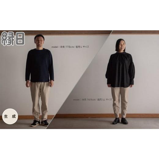 ふるさと納税 服 岩手県 一関市 SAPPAKAMA 生成り・Lサイズ 生成りLサイズの画像