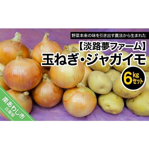 ふるさと納税 セット・詰合せ 兵庫県 南あわじ市 玉ねぎ・ジャガイモ6kgセット