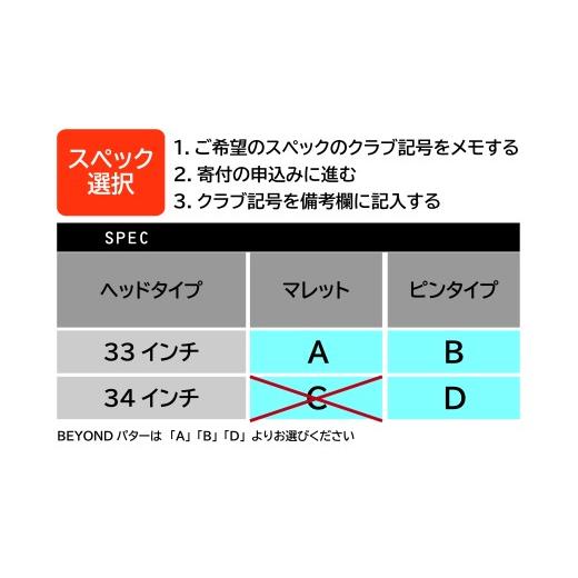 ふるさと納税 ゴルフグッズ クラブ 高知県 日高村 リョーマ パター 「BEYONDパター」 RYOMA GOLF ゴルフクラブ_2
