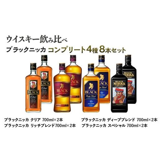 ふるさと納税 ウイスキー 栃木県 さくら市 飲み比べ ブラックニッカ