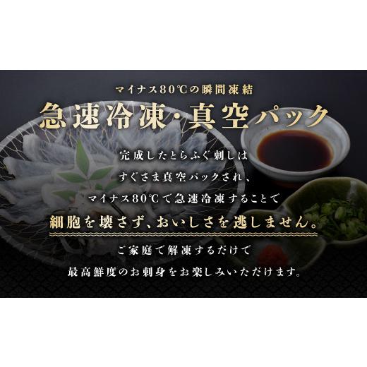 ふるさと納税 フグ 山口県 長門市  定期便 とらふぐ刺身1人前×4皿×12回 ふぐ ふぐ刺し ふぐ刺身 フグ ふぐ皮 毎月4枚(1人前)×12ヶ月 定期便 海鮮 山口県 河…_6