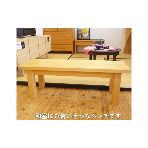 家具 インテリア・寝具・収納 福岡県 大川市  幅120 奥行40 【花房】 高さ41 ヒノキベンチ120センチ幅