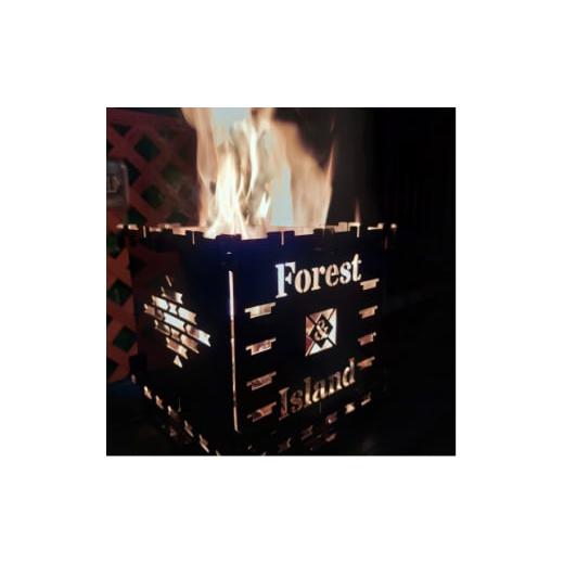 ふるさと納税 愛知県 みよし市 コンパクト焚き火台  「Forest&Island」  M.S.S model-02【1328527】｜furusatochoice｜03