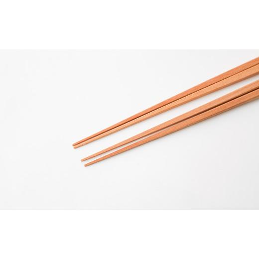ふるさと納税 木工品・竹工品 秋田県 鹿角市 箸〜KIWAMI〜ペア2膳 八角箸（斧折樺《古木》:24cm＆21.5cm） アートフォルム 日用品 おしゃれ デザイン 箸 はし …の画像