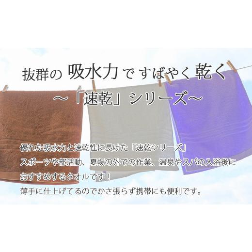 ふるさと納税 タオル・寝具 バスタオル 愛媛県 新居浜市  今治タオル 乾きやすい 「速乾」シリーズ バスタオル 10枚セット（グレー）（ご自宅用） 薄手 Hello…の画像