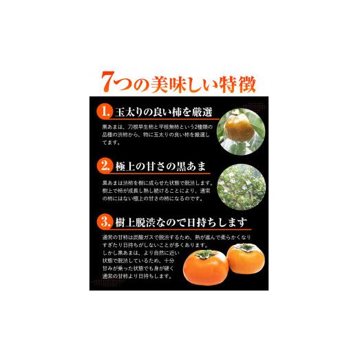 ふるさと納税 和歌山県 紀の川市 【先行予約】紀の川市産 黒あま 種なし 約3.6kg（12〜15玉前後）4L〜2Lサイズ《2024年10月上旬-11月上旬頃出荷》和歌山県 紀…｜furusatochoice｜04