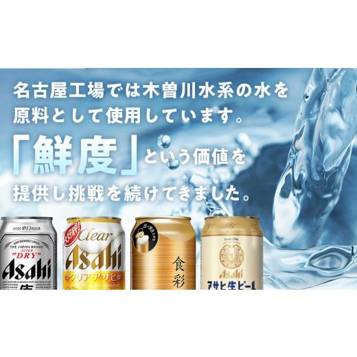 ふるさと納税 ビール 愛知県 名古屋市  定期便3回 アサヒ クリアアサヒ 贅沢ゼロ 500ml 24本の画像