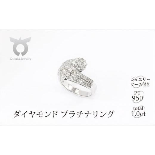 ふるさと納税 山梨県 大月市 [サイズ:16号]ダイヤモンド1.0ct リング R747DI-P2[053-001-17] サイズ:16号