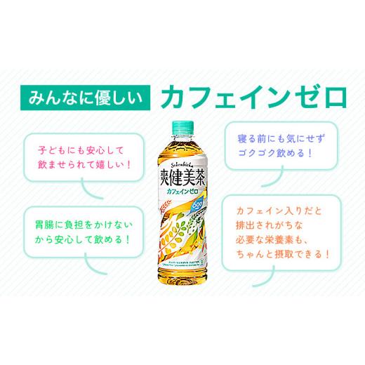 ふるさと納税 茶の葉類 和歌山県 紀の川市  6ヶ月定期便 爽健美茶 600ml×24本 コカ・コーラボトラーズジャパン（株）《お申込み月翌月からさし出し打ちかかる》和歌山県 …