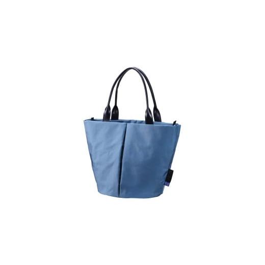 ふるさと納税 カバン トートバッグ 兵庫県 豊岡市 豊岡鞄 For The Blue Marche Tote M (Oブルー) オーシャンブルー