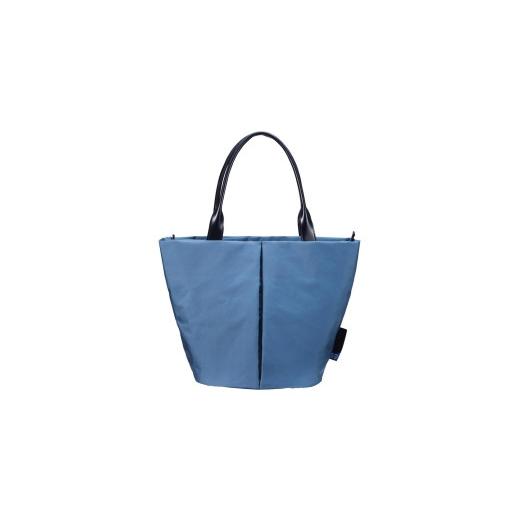 ふるさと納税 カバン トートバッグ 兵庫県 豊岡市 豊岡鞄　For The Blue Marche Tote M （Oブルー） オーシャンブルーの画像