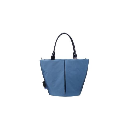 ふるさと納税 カバン トートバッグ 兵庫県 豊岡市 豊岡鞄　For The Blue Marche Tote M （Oブルー） オーシャンブルーの画像