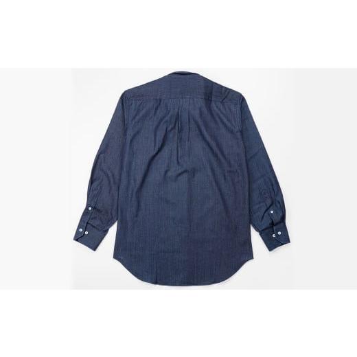 ふるさと納税 服 男 岡山県 倉敷市  39サイズ inBlue デニムシャツ (KNSH6330-002) (旧ロゴマークを使用) デニム デニムスーツ デニムシャツ オリジナル お洒…の画像