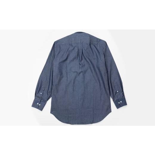 ふるさと納税 服 男 岡山県 倉敷市  39サイズ inBlue デニムシャツ （SN1103）（旧ロゴマークを使用） デニム デニムスーツ デニムシャツ オリジナル お洒落 …の画像