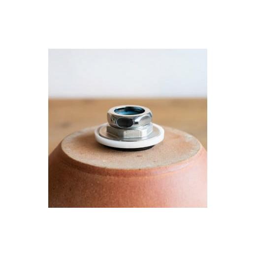 陶磁器・漆器・ガラス 滋賀県 甲賀市 火色楕円手洗鉢(W40cm)washbowl-02　信楽焼・明山 【京北】