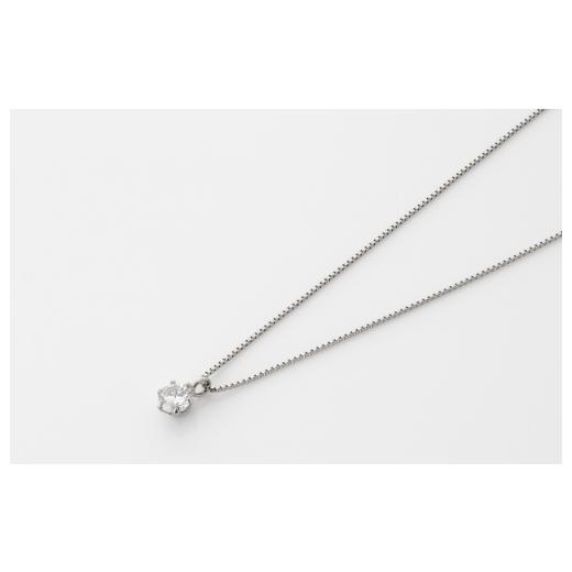 ふるさと納税 大阪府 泉佐野市 アルカンシェル プラチナ ダイヤ プチペンダント（計0.2ct） ファッション 腕時計、アクセサリー レディースアクセサリー