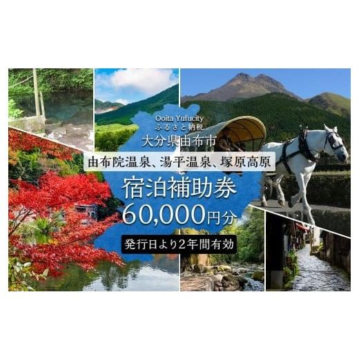 ふるさと納税 大分県 由布市 【由布市（湯布院、由布院、湯平、塚原高原）】ふるさと納税宿泊補助券60，000円分