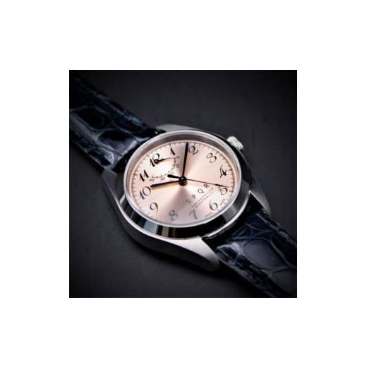 ふるさと納税 小物 長野県 岡谷市 腕時計 機械式 SPQR Ventuno pr-nc(ピンク) バンド ワインレッドSOMES 腕時計 時計 ブランド SPQR スポール メンズ レデ…