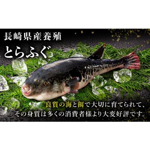 ふるさと納税 フグ 長崎県 南島原市 長崎県産 とらふぐ刺身と鍋セット3人前 ／ ふぐ フグ 河豚 トラフグ ふぐ刺し ／ 南島原市 ／ 大和庵 SCJ007の画像
