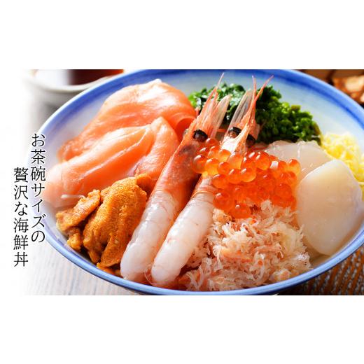 ふるさと納税 北海道 千歳市 海鮮丼 海の幸丼の具 4個セット｜furusatochoice｜03