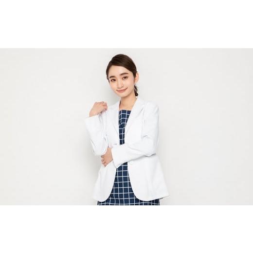 ふるさと納税 服 女 東京都 台東区 レピウスの白衣 レディース テーラードカラードクタージャケット / ネーム刺繍付き (サイズ:36サイズ) 36サイズ