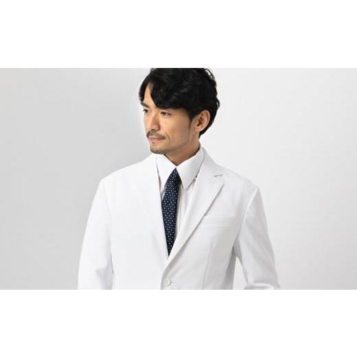 ふるさと納税 服 男 東京都 台東区 レピウスの白衣 メンズ テーラードカラードクタージャケット / ネーム刺繍付き (サイズ:44サイズ) 44サイズ