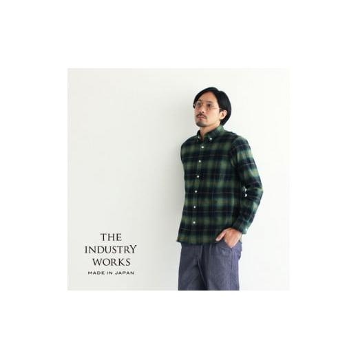 ふるさと納税 服 男 兵庫県 西脇市 播州織メンズフランネルシャツ「THE INDUSTRY WORKS」(1着) TIW_130 (36-2) Lサイズ Lサイズ