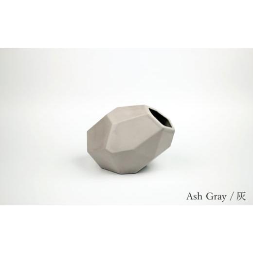 ふるさと納税 雑貨・日用品 インテリア 長崎県 川棚町 Ash Gray /灰 波佐見焼 corock フラワーベース [Sサイズ]花瓶 nucca NEIROシリーズ 選べる6色 山下…
