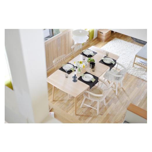 ふるさと納税 家具 北海道 東川町 〈北の住まい設計社〉Lilla Aland Arm_LA-1013_WH（リッラ・オーランドアーム） (ホワイト色) 高島屋選定品 99000089の画像