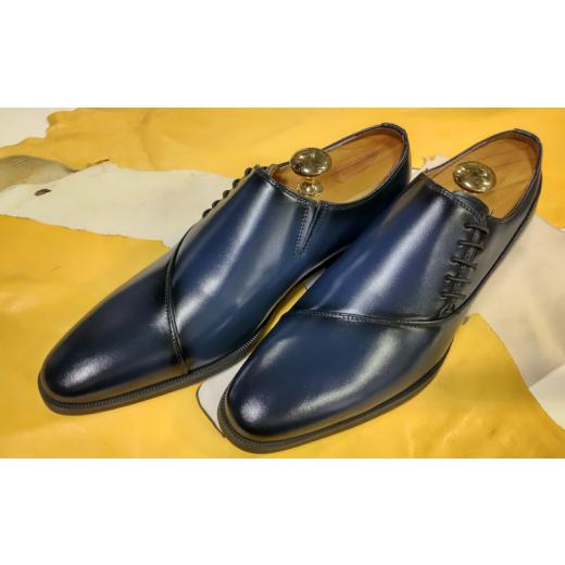 ふるさと納税 ファッション 靴 千葉県 松戸市 KING5502 ネイビー 28.0cm キングサイズビジネスシューズ(サイドゴム3E) ネイビー28.0cm