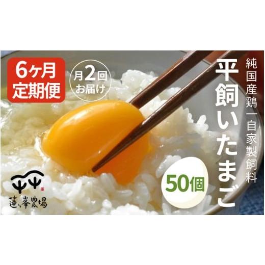 ふるさと納税 卵(鶏、烏骨鶏等) 京都府 綾部市 定期便 平飼いたまご 50個×月2回×6ヶ月 定期便 選べる 選べる月数 平飼い卵 卵定期便 たまご定期便 非遺伝…